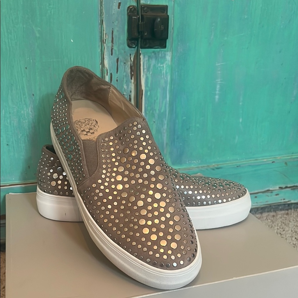 Vince Camuto Kindra Studded Slip-On Sneaker (Women)